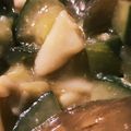 今日もニコッ☆'s cooksnap of when they made 母の味・なす&あげ&ブナしめじの味噌汁.