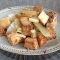 タッキー☆★'s cooksnap of when they made 厚揚げとほうれん草の醤油炒め.