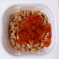 ＊ＫＹＯ＊'s cooksnap of when they made スイチリ納豆＝スイートチリソース＋納豆.