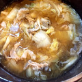 しんともた's cooksnap of when they made 大根のこぶおろしde白菜と豚バラの鍋♪.