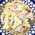 mayu☆cook's cooksnap of when they made 豆乳で簡単クリームパスタ☆.