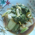 ばたコ's cooksnap of when they made 簡単：レンジ１分：青梗菜の生姜酢醤油和え.