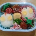 クックTOC0JW☆'s cooksnap of when they made ウルトラマン弁当☆キャラ弁.