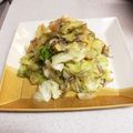 ゆゆかみえ's cooksnap of when they made キャベツとしらすのにんにくバター炒め.