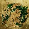 bigflowers's cooksnap of when they made オカノリの白和え.