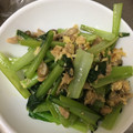 ヘルシーみちこ's cooksnap of when they made 小松菜とツナのマヨネーズ炒め☆お弁当に.
