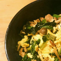 panrakumin13's cooksnap of when they made ほうれん草と鶏肉の炒め物.