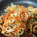 みしゃとる's cooksnap of when they made 蓮根と人参のきんぴら.