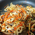みしゃとる's cooksnap of when they made 蓮根と人参のきんぴら.