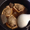 モモタンコフ's cooksnap of when they made ほっこりする♪大根と厚揚げの肉詰め煮♪.
