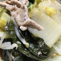 Luna811's cooksnap of when they made スープも！豚肉と白菜もやし小松菜の蒸し煮.