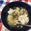 遥か遠くにいくはるか's cooksnap of when they made 鶏ささみと もやし きのこの中華スープ♡.