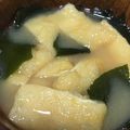 amileamila's cooksnap of when they made 薄揚げとわかめの味噌汁.