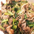 ☆みゆきん☆'s cooksnap of when they made 簡単！ 無限♡ 牛肉・小松菜 炒め.