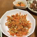 a0imama♡'s cooksnap of when they made ♡にんじんシリシリ♡.