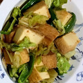 ★☆な☆★'s cooksnap of when they made 厚揚げとキャベツのピリ辛炒め.