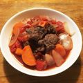 クック7JONOJ☆'s cooksnap of when they made 絶品☆炊飯器で♪本格牛スジトマトの煮込み.