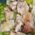 ふごみお's cooksnap of when they made 鶏肉とぎんなんの中華風炒め☆.