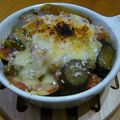 なっき～'s cooksnap of when they made 手抜きでもおいしいなすトマトチーズ焼き.