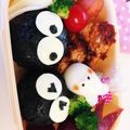 moheji7's cooksnap of when they made トトロまっくろくろすけキャラ弁簡単.