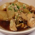 のだめぐみ's cooksnap of when they made 圧力鍋でeco料理★鶏肉と大根の煮物.