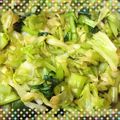 Emiii28's cooksnap of when they made キャベツと小松菜のオイスター炒め.