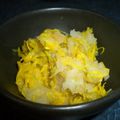 10月's cooksnap of when they made 菊の花の酢の物.