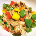 すみれのの's cooksnap of when they made 簡単♡中華風♡豚コマとピーマンの炒め♡.