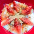 Cook★Robin's cooksnap of when they made いちじくきなこのヨーグルト.