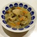 lalanm's cooksnap of when they made ごま香る・・・エビ団子と春雨のスープ☆.