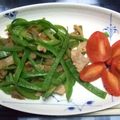 ごーあい's cooksnap of when they made 豚肉＆ザーサイ＆ピーマンの炒め物.