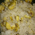 にゃんこkana's cooksnap of when they made 栗ごはんは炊飯器に♪簡単.