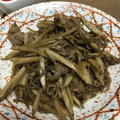 P氏＊'s cooksnap of when they made 牛肉とごぼうとしらたきの甘辛煮.