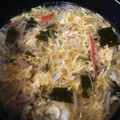 40手前で料理始める's cooksnap of when they made わかめともやしカニカマの中華風スープ.