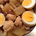 ☆チィちゃん☆'s cooksnap of when they made 大根と鶏とたまごの照り煮.
