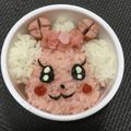 クック8SVPOE☆'s cooksnap of when they made キャラ弁 プリキュア ペコリン.