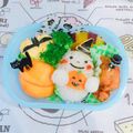 なるおっちいちかず's cooksnap of when they made キャラ弁☆おばけちゃん☆ハロウィン.