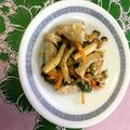 marwee's cooksnap of when they made 俺流！茗荷とブナシメジの豚肉ポン酢炒め.