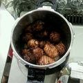☆かつもも☆'s cooksnap of when they made 皮むき簡単！圧力鍋で里芋の下ごしらえ.