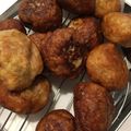 男の子3児ママもん吉's cooksnap of when they made モッチモチバナナドーナツ (HM使用).