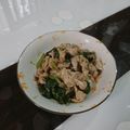 きゅんぞー's cooksnap of when they made さっぱり♪小松菜と豚肉のマヨポン.