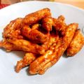 Carri子's cooksnap of when they made 鶏手羽中のコチュジャン甘辛照り焼き.