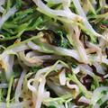 ゆきひろいち's cooksnap of when they made もやしと豆苗の簡単ナムル.