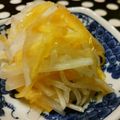 Akosua's cooksnap of when they made 柿と大根のなます～レモン風味～.