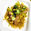 きんえもん's cooksnap of when they made 春雨とチンゲン菜の卵炒め(°∀°*).