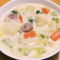 chirochan☆'s cooksnap of when they made もちもち＊そうめん団子スープ.