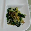 nyangomama's cooksnap of when they made ほうれん草と白菜のおひたしサラダ.