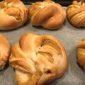 k（＾_＾）'s cooksnap of when they made 紫芋のパン(レンジ発酵).