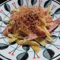 ふなゆ's cooksnap of when they made まこもだけとベーコンのきんぴら.