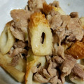 エルキチさん's cooksnap of when they made 簡単★豚肉とちくわのネギしょう油炒め.